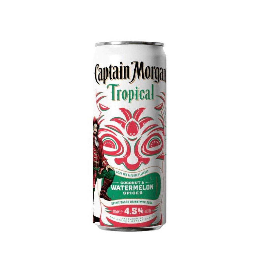 Captain Morgan Tropical Coconut & Watermelon 330ml - Booze House