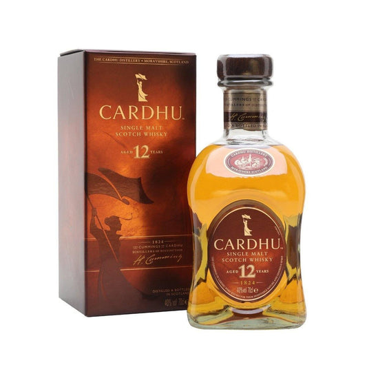 Cardhu 12 Year Old Single Malt Scotch Whisky 700ml - Booze House