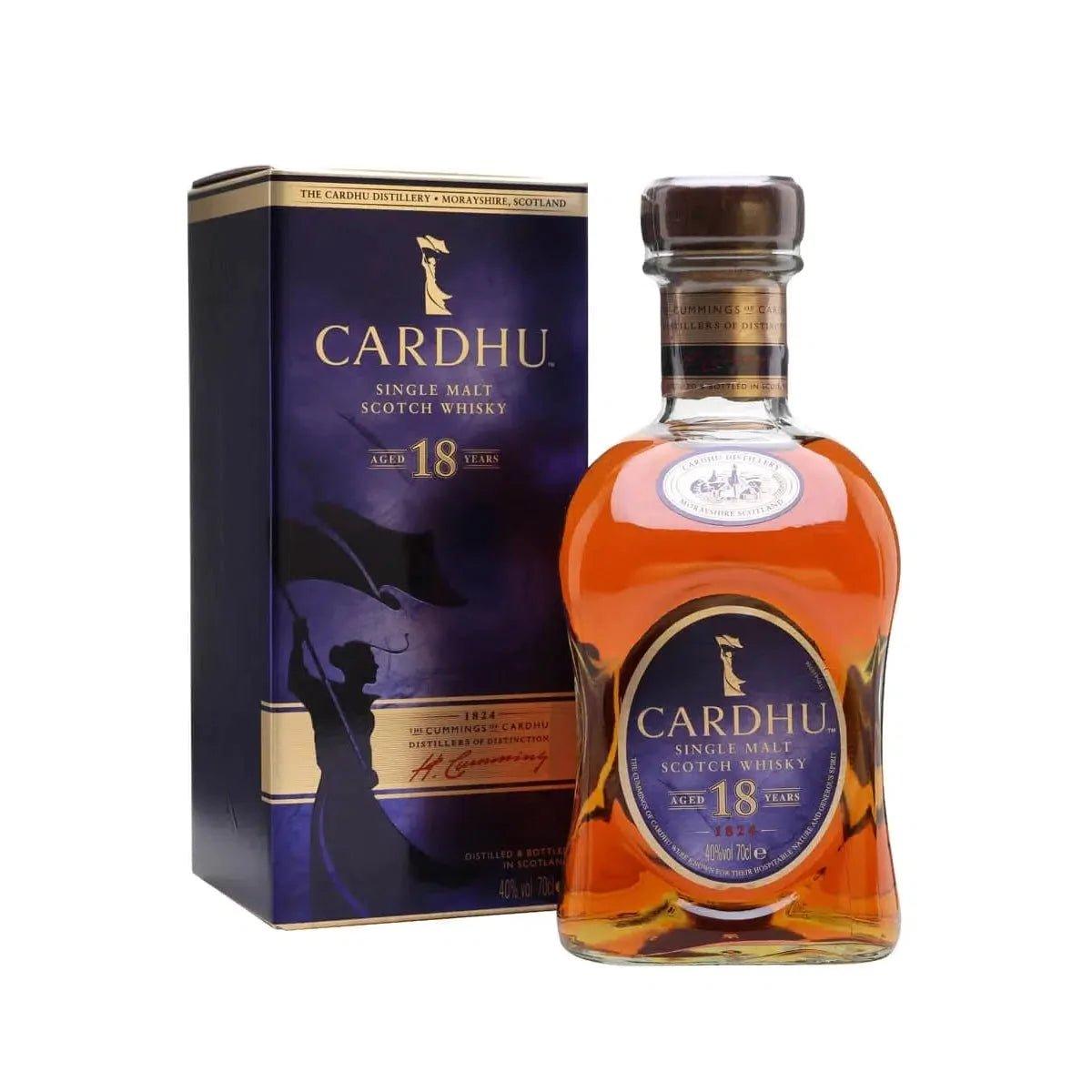 Cardhu 18 Year Old Single Malt Scotch Whisky 700mL - Booze House