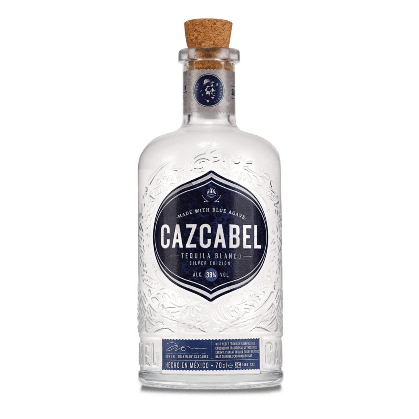Cazcabel Blanco Tequila 700ml - Booze House