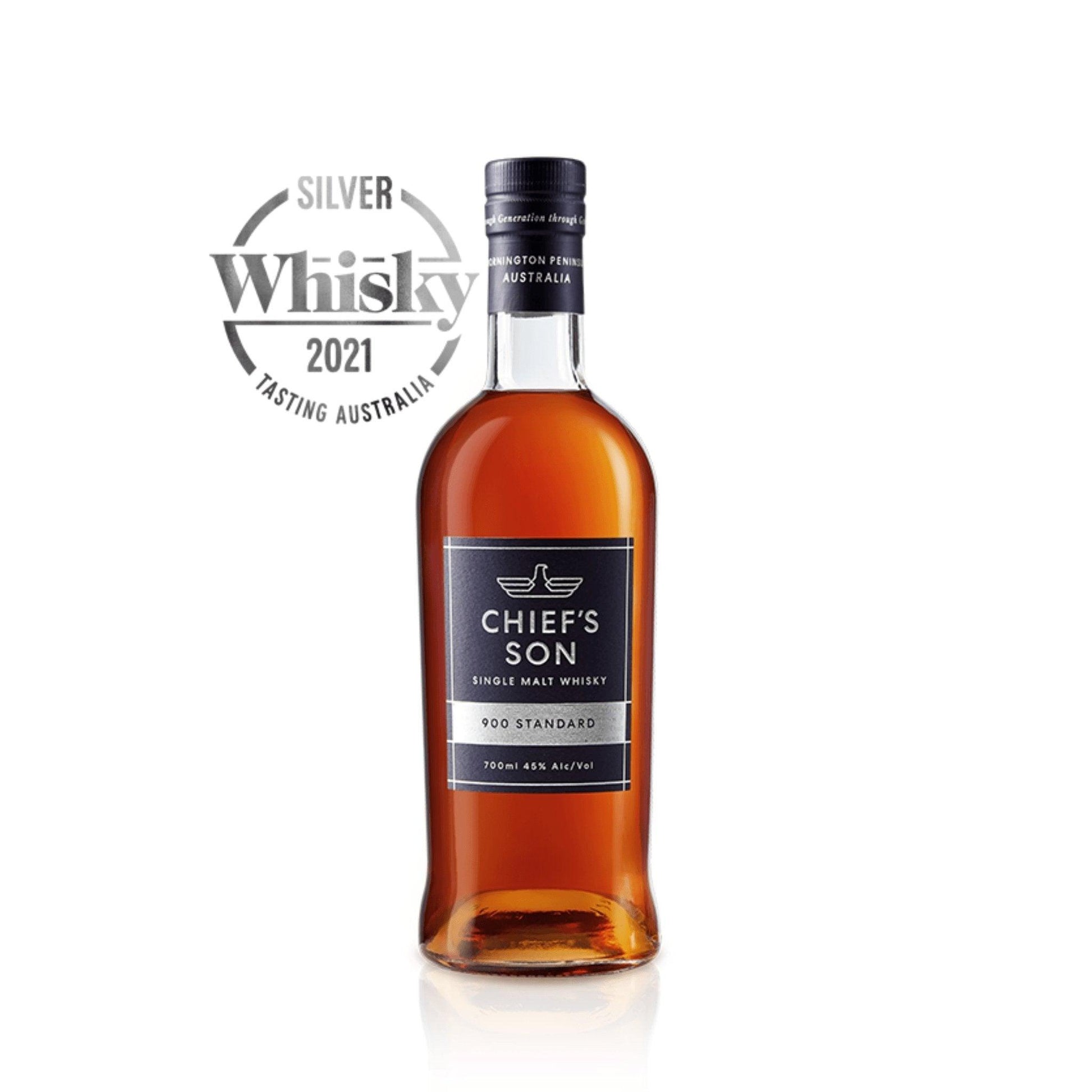Chief's Son 900 Standard 45% Single Malt Whisky 700ml - Booze House