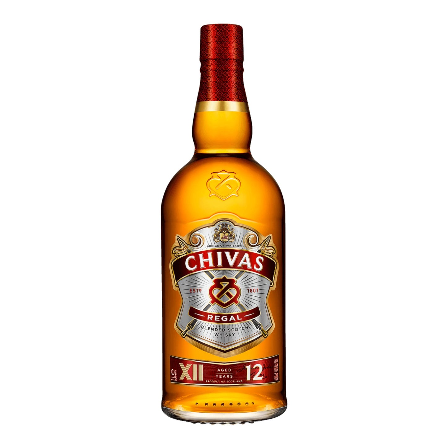 Chivas Regal 12 Year Old Blended Scotch Whisky 700mL - Booze House