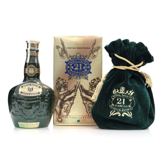 Chivas Regal Royal Salute 21 Years Old (Emerald Flagon) 700ml Limited Edition - Booze House