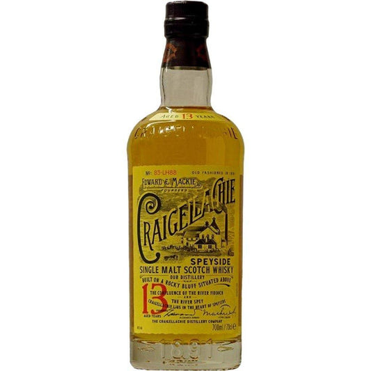 Craigellachie 13 Year Old Single Malt Scotch Whisky 700mL - Booze House