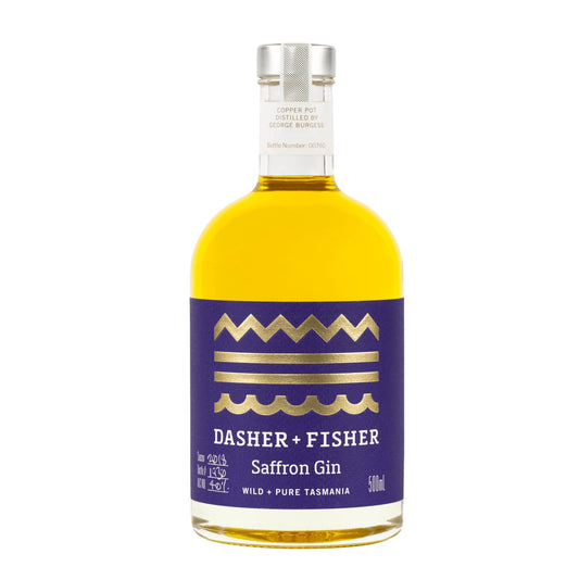 Dasher & Fisher Saffron Gin 500ml - Booze House