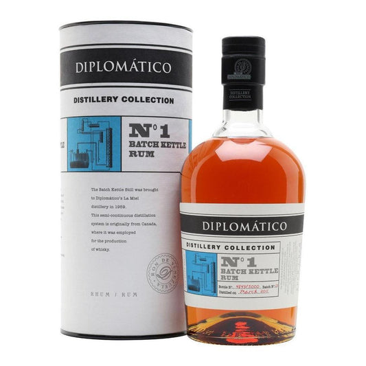 Diplomatico Distillery Collection No.1 Batch Kettle Stilled Rum 700mL - Booze House