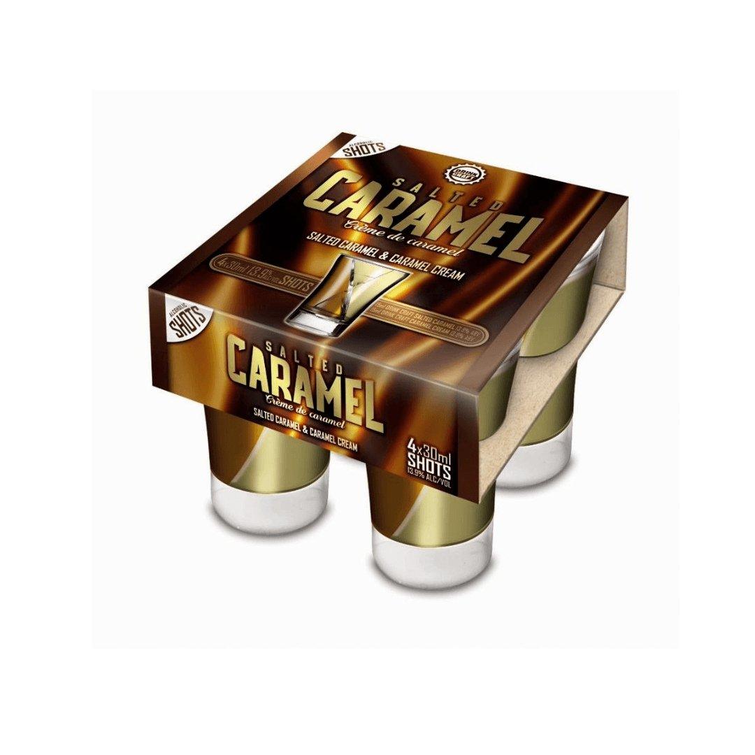 Drinkcraft Salted Caramel Shots (4X30ML) - Booze House