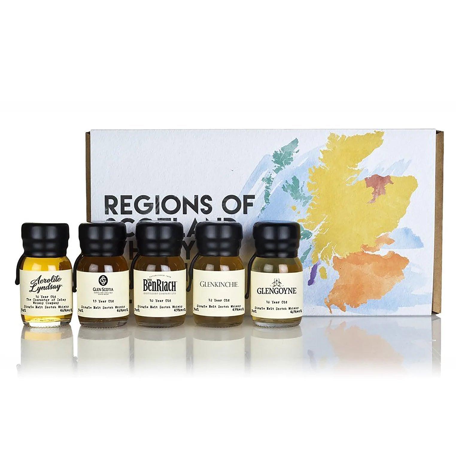 Drinks by the Dram Regions of Scotland Whisky Tasting Set - Booze House