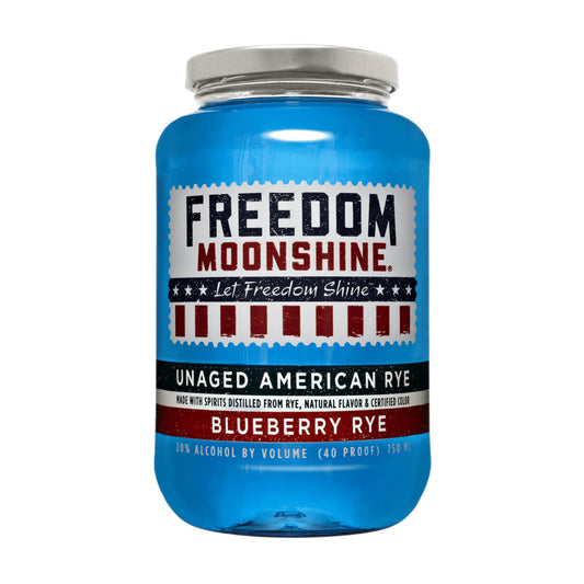 Freedom Moonshine Blueberry Rye 750ml - Booze House