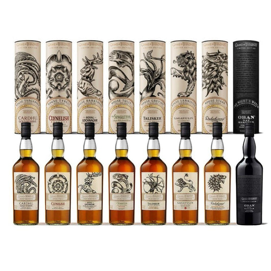 Game Of Thrones 12 Bottles Collection Single Malt Whisky - Booze House