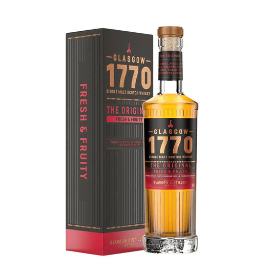 Glasgow 1770 Orignal Single Malt Scotch Whisky 500ml - Booze House