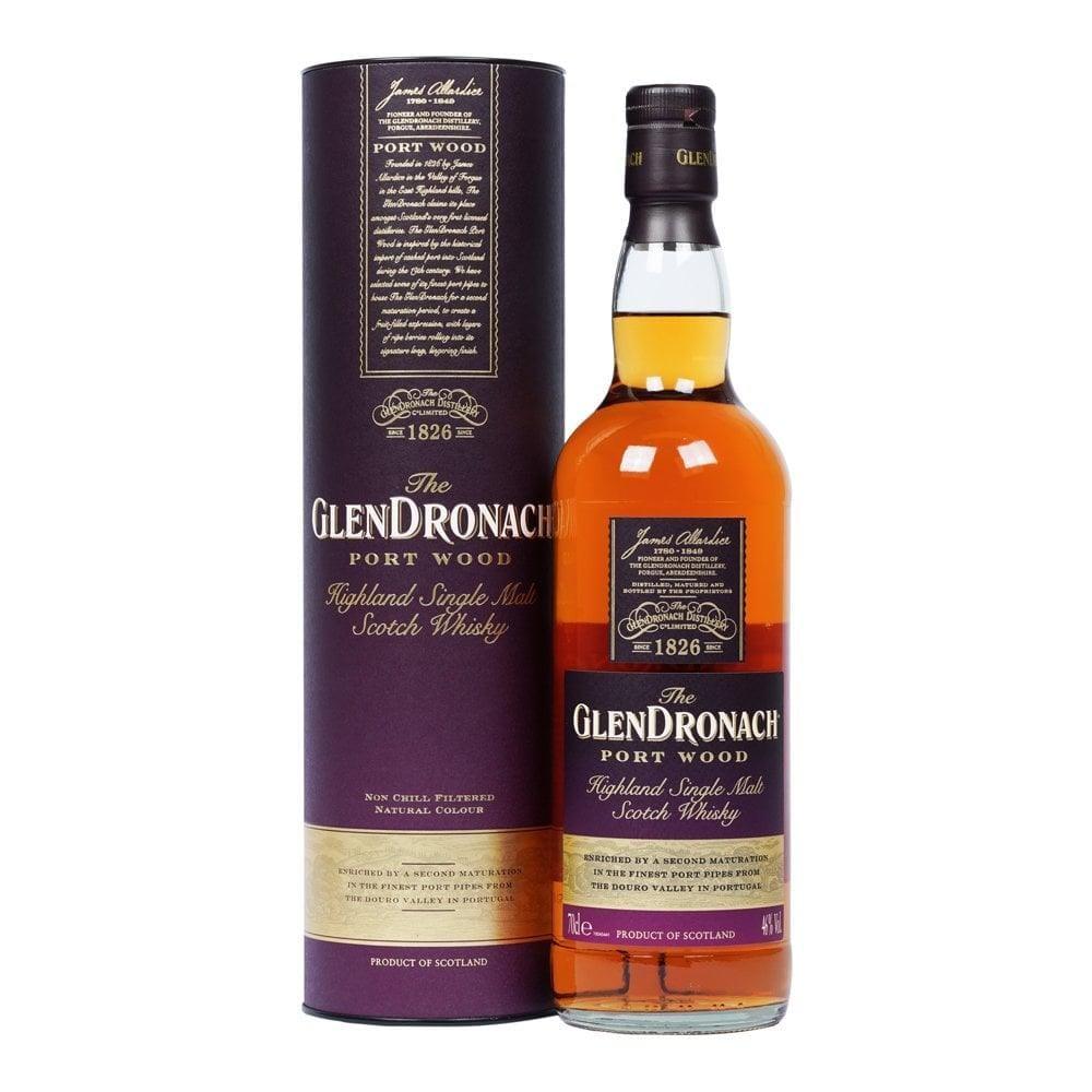 GlenDronach Batch Portwood Single Malt Scotch Whisky 700mL - Booze House