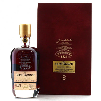 Glendronach Kingsman 1826 Vintage 50.1% 29 Year Scotch Single Malt 700ML - Booze House