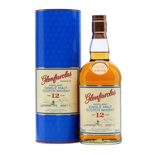 Glenfarclas 12 Year Old Single Malt Scotch Whisky 700mL - Booze House