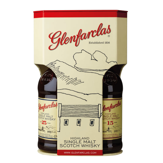 Glenfarclas Trio Gift Pack 3X200ml (15, 21, 25 Year old) - Booze House