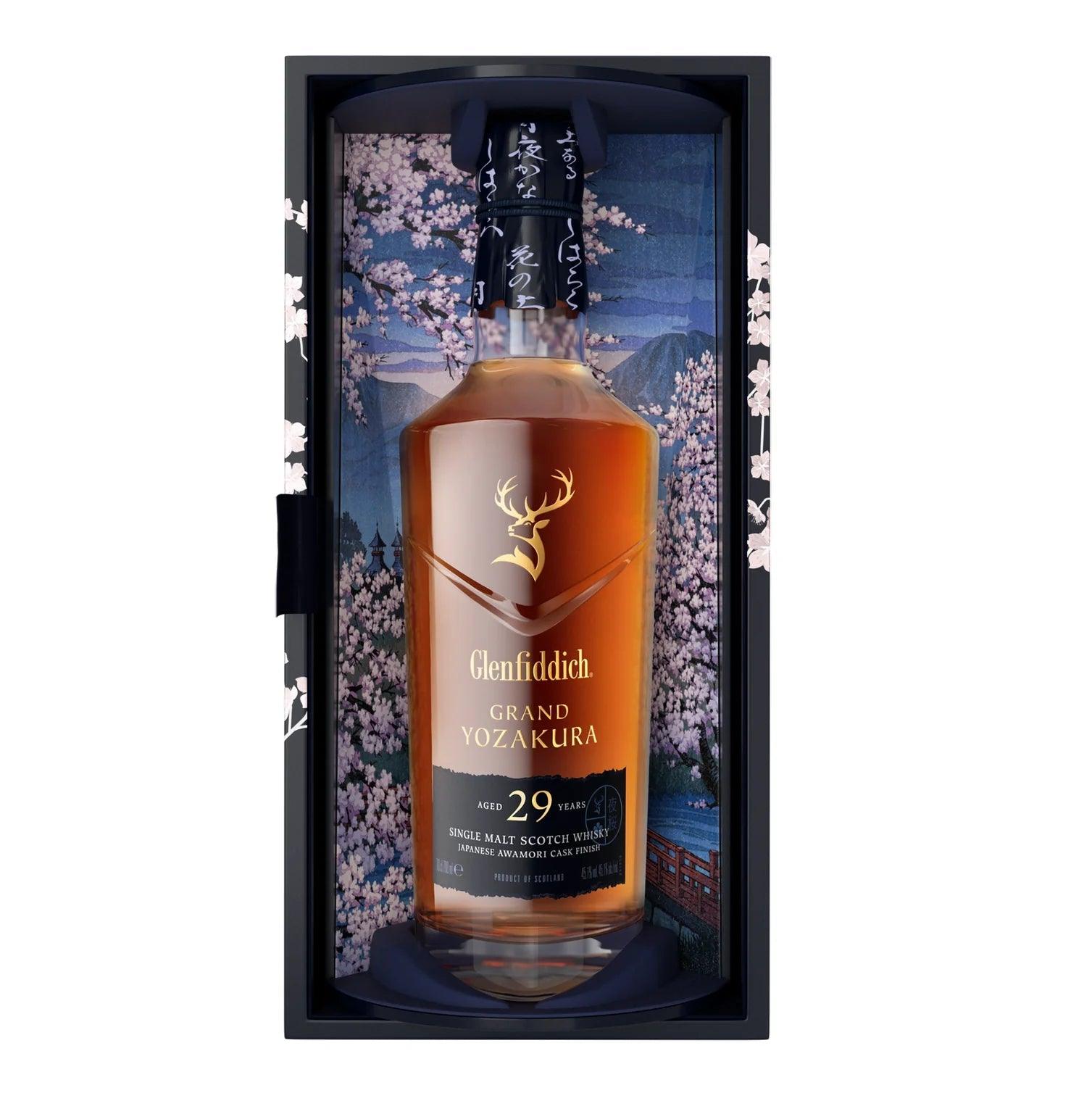 Glenfiddich 29 Year Old Grand Yozakura Single Malt Whisky 700ml - Booze House