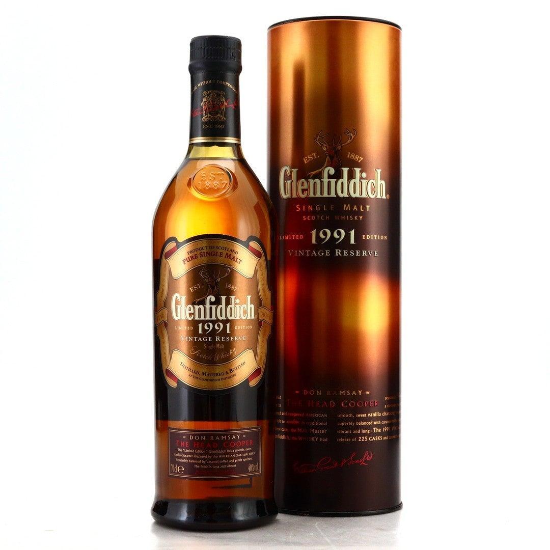 Glenfiddich Dom Ramsay Limited 1991 Edition Vintage Reserve (700ml) - Booze House