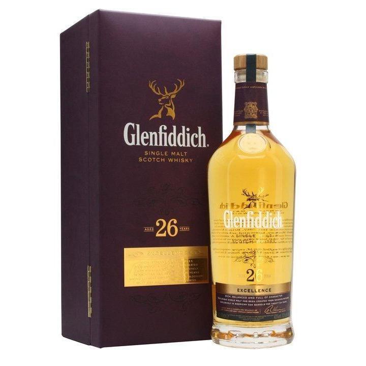 Glenfiddich Excellence 26 Year Old Single Malt Scotch Whisky 700mL - Booze House