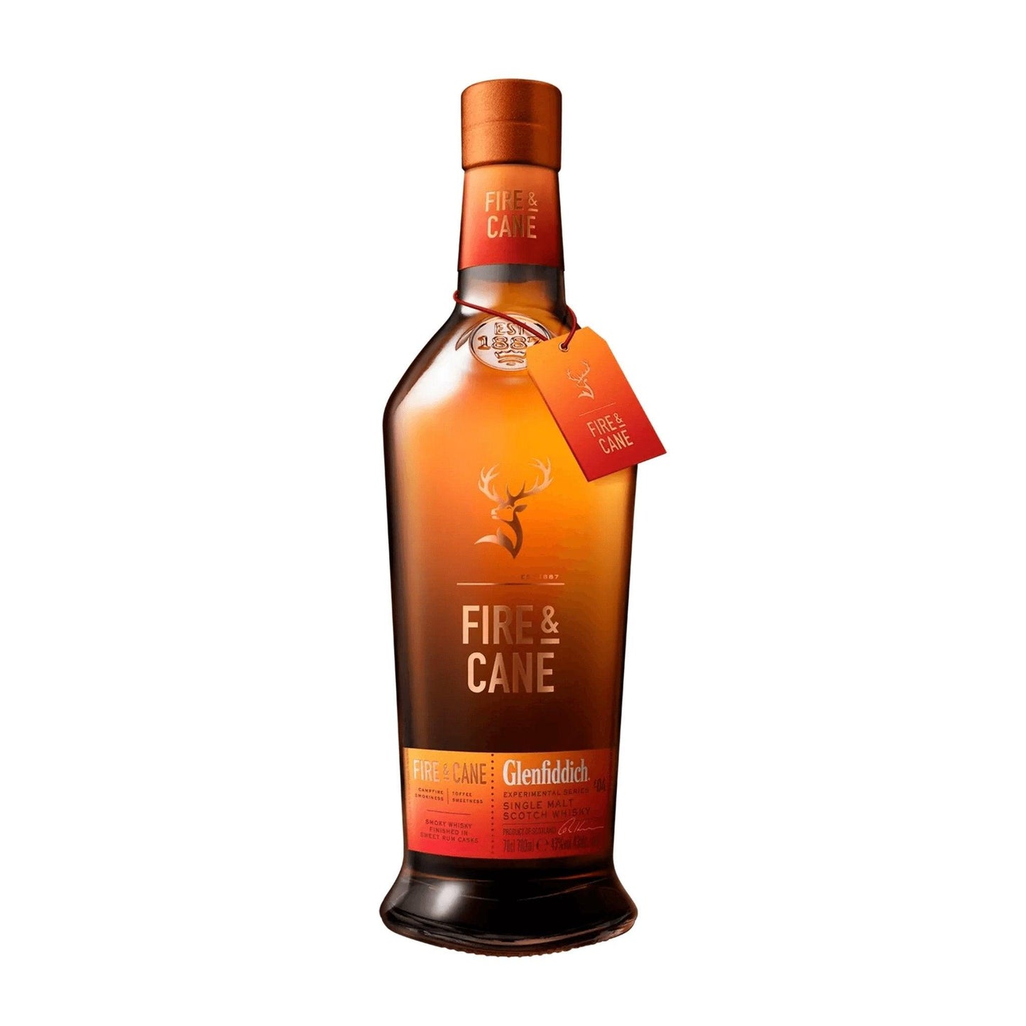 Glenfiddich Fire & Cane Whisky 700mL - Booze House