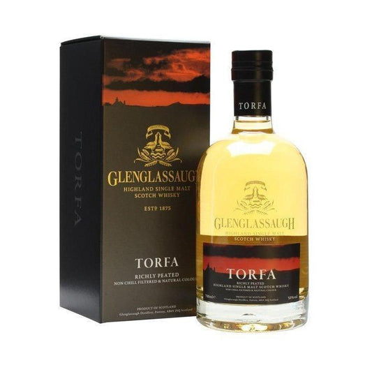 GlenGlassaugh Torfa Single Malt Scotch Whisky 700ml - Booze House