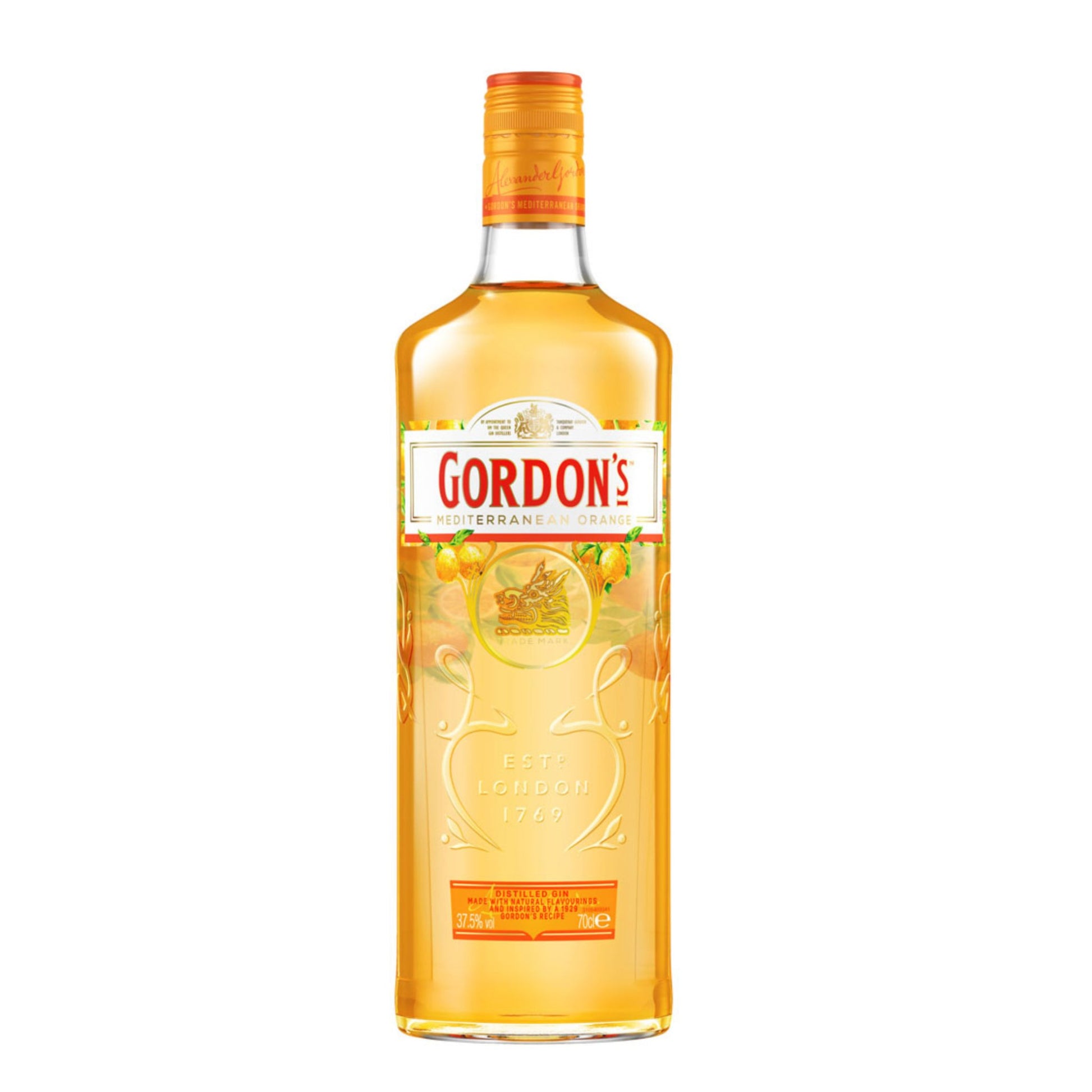 Gordon's Mediterranean Orange Gin 700mL - Booze House