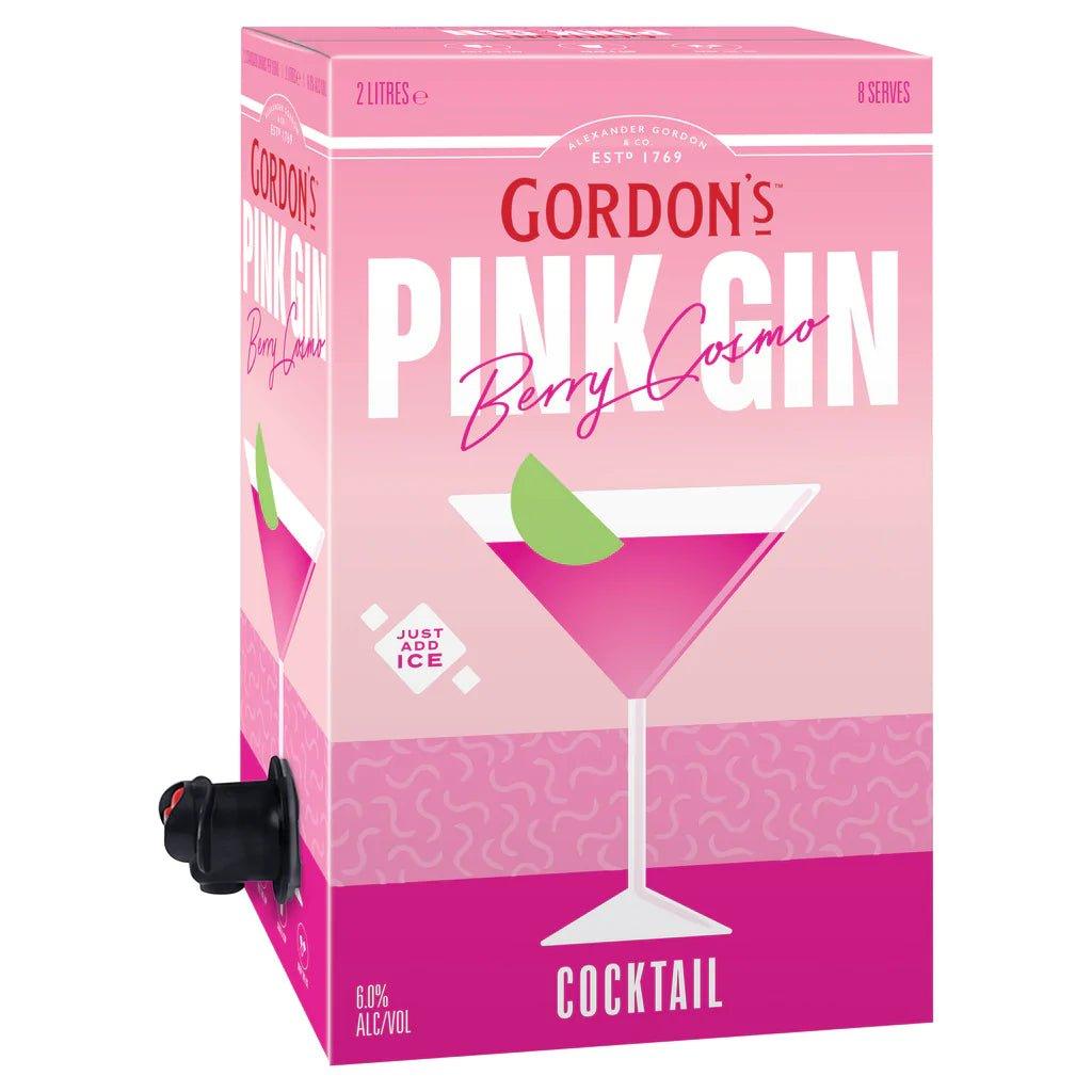 Gordon's Pink Gin Berry Cosmo 2L - Booze House