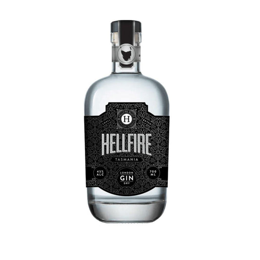 Hellfire Bluff Distillery London Dry Gin 700ml - Booze House