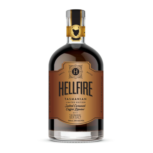 Hellfire Bluff Salted Caramel Coffee Liqueur 700mL - Booze House
