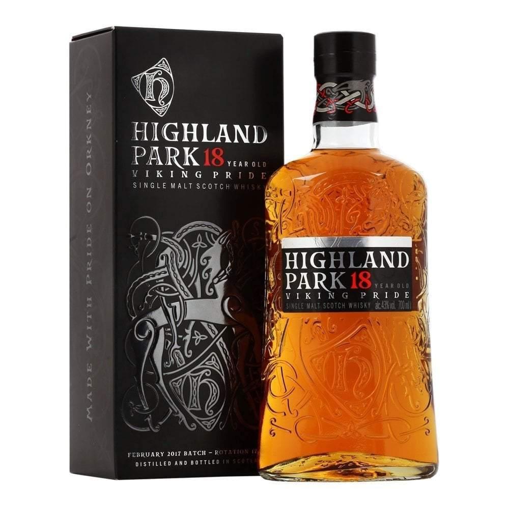 Highland Park 18 Year Old Scotch Whisky 700mL - Booze House