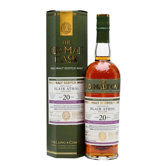 Hunter Laing Old Malt Cask Blair Athol 25YO 700ml - Booze House