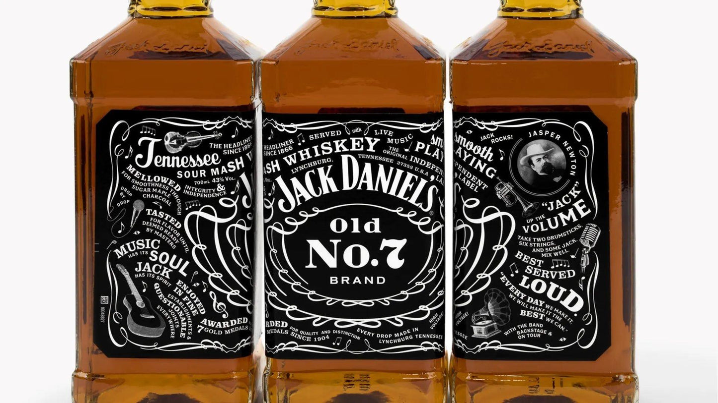 Jack Daniels 155 Yrs Of Good Music Pentagram Limited Edition 700ml - Booze House