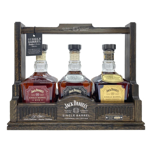 Jack Daniel's Single Barrel Distillers Series Limited Edition Caddy 3x700ml - Booze House