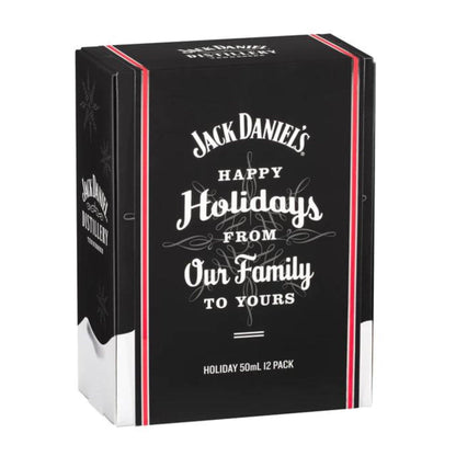 Jack Daniel's Tennessee Whiskey 12 Day Calendar 12 X 50ml - Booze House