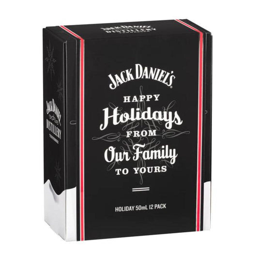 Jack Daniel's Tennessee Whiskey 12 Day Calendar 12 X 50ml - Booze House