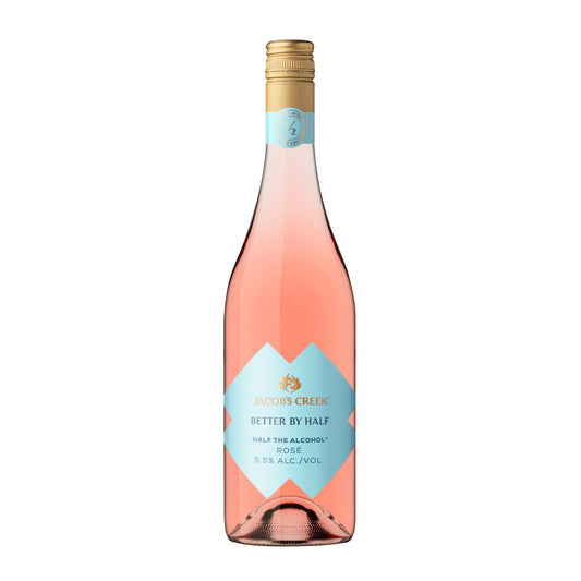 Jacobs Creek Better By Half Rose 750mL - Booze House