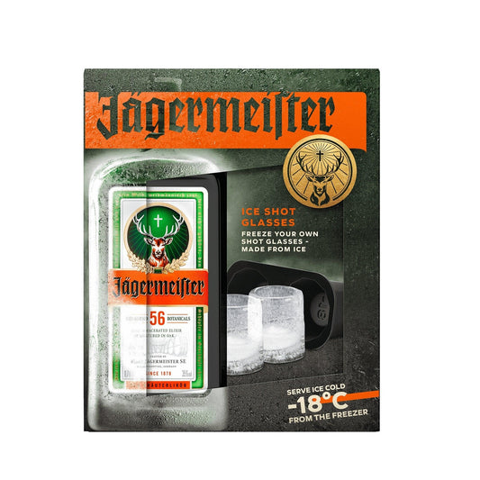 Jagermeister Ice Shot Glasses Gift Pack - Booze House