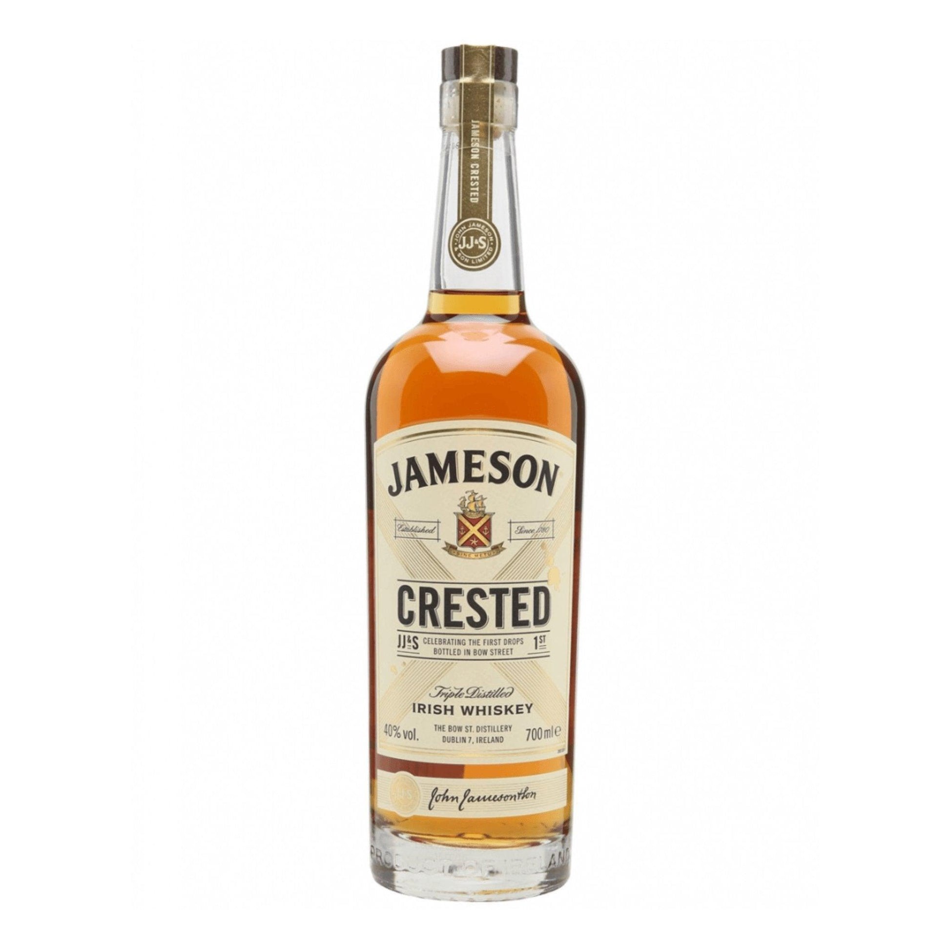 Jameson Crested Ten Blended Irish Whisky 700ml - Booze House
