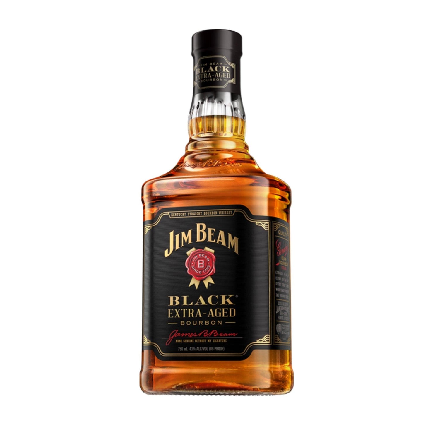 Jim Beam Black Label Bourbon 1Lt - Booze House