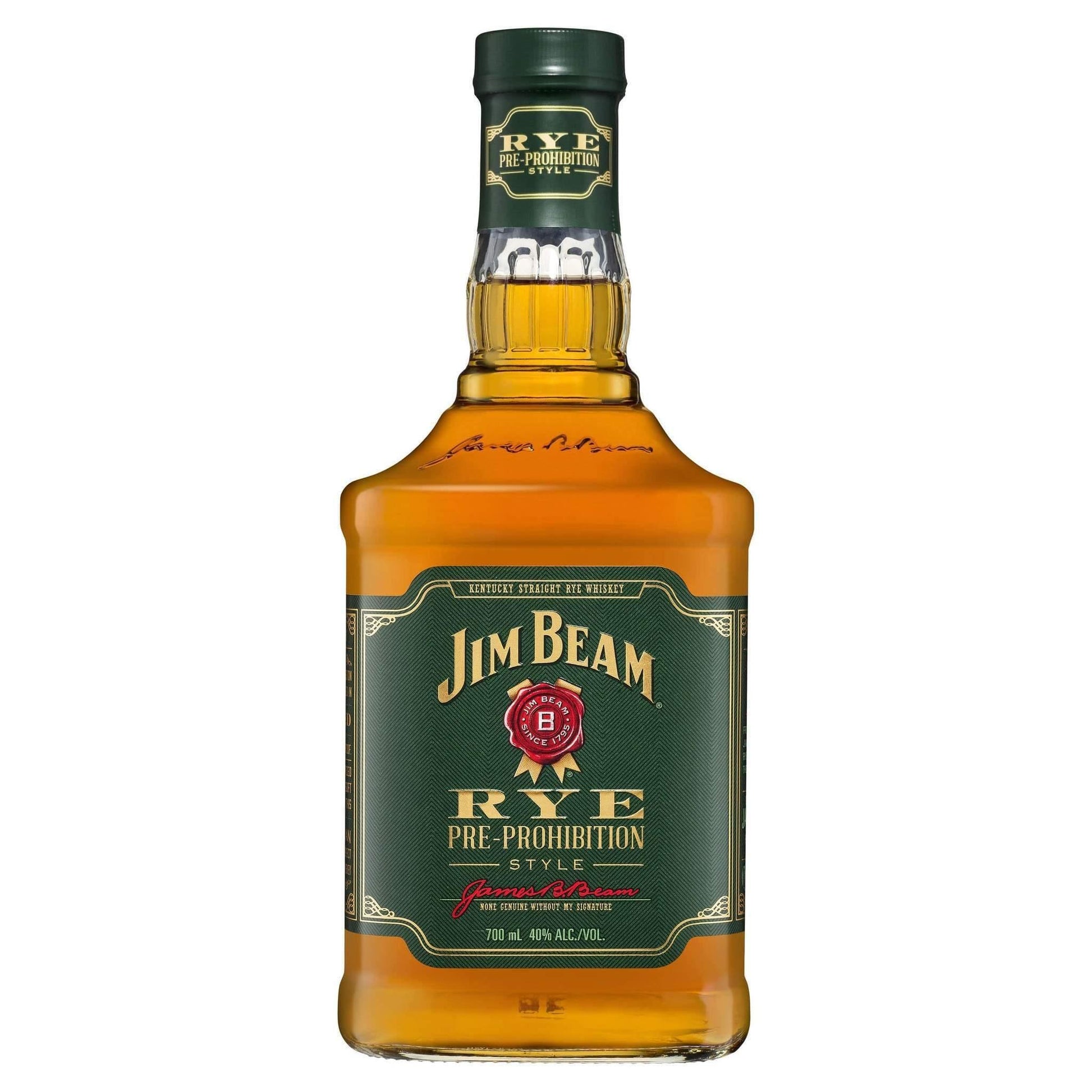 Jim Beam Rye Whiskey 700mL - Booze House