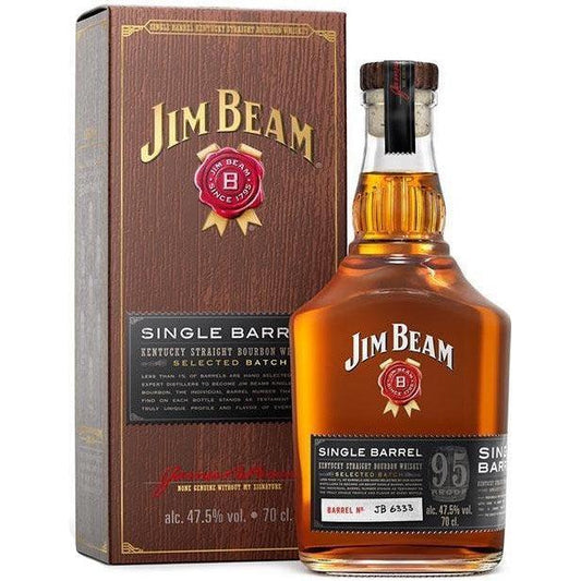 Jim Beam Single Barrel Bourbon 47.5% 700mL - Booze House
