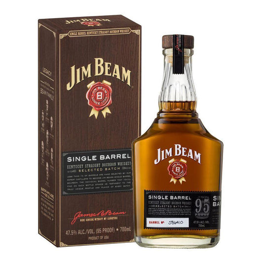 Jim Beam Single Barrel Bourbon Whiskey 700mL - Booze House