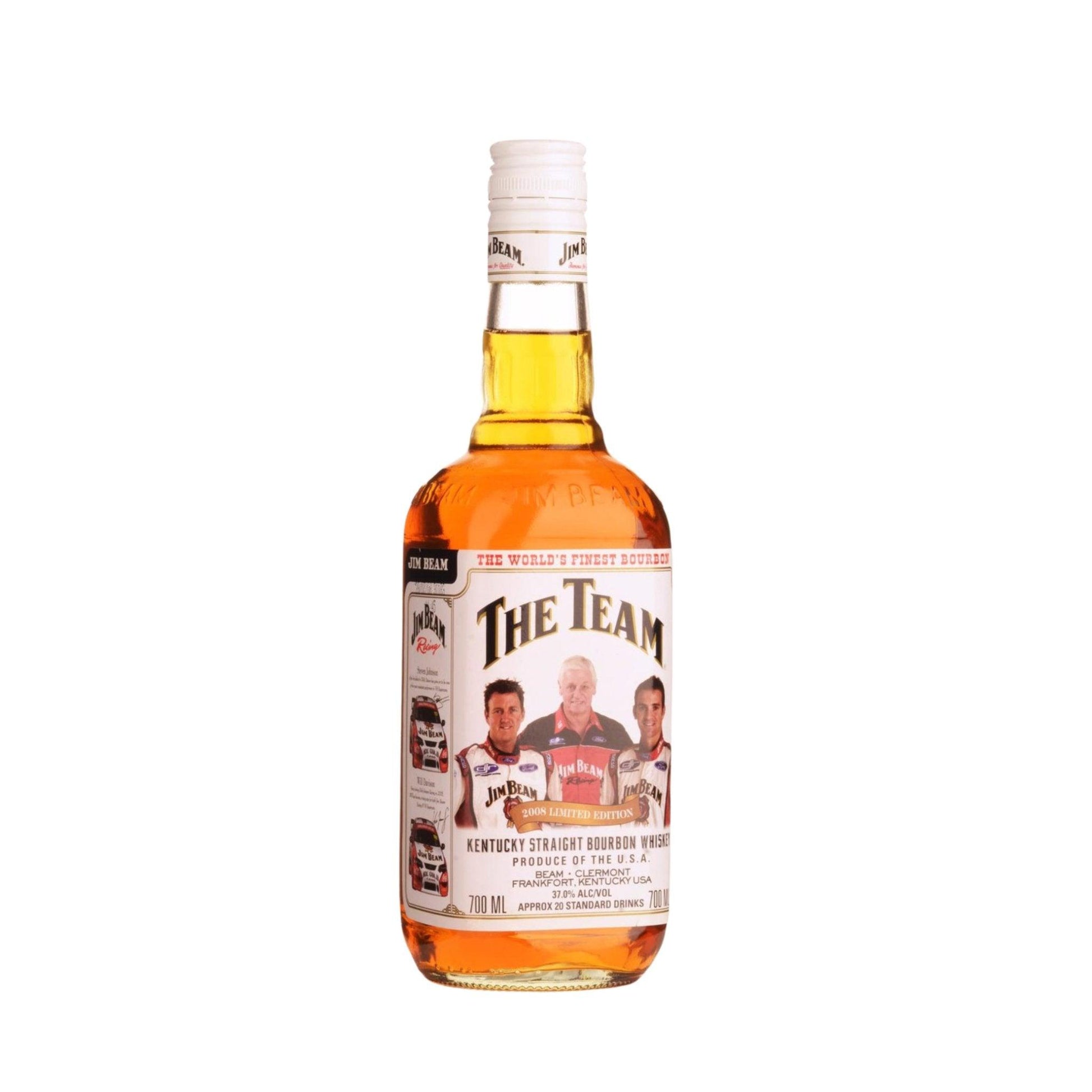 Jim Beam "The Team" 2008 Limited Edition Bourbon Whiskey 700ml - Booze House