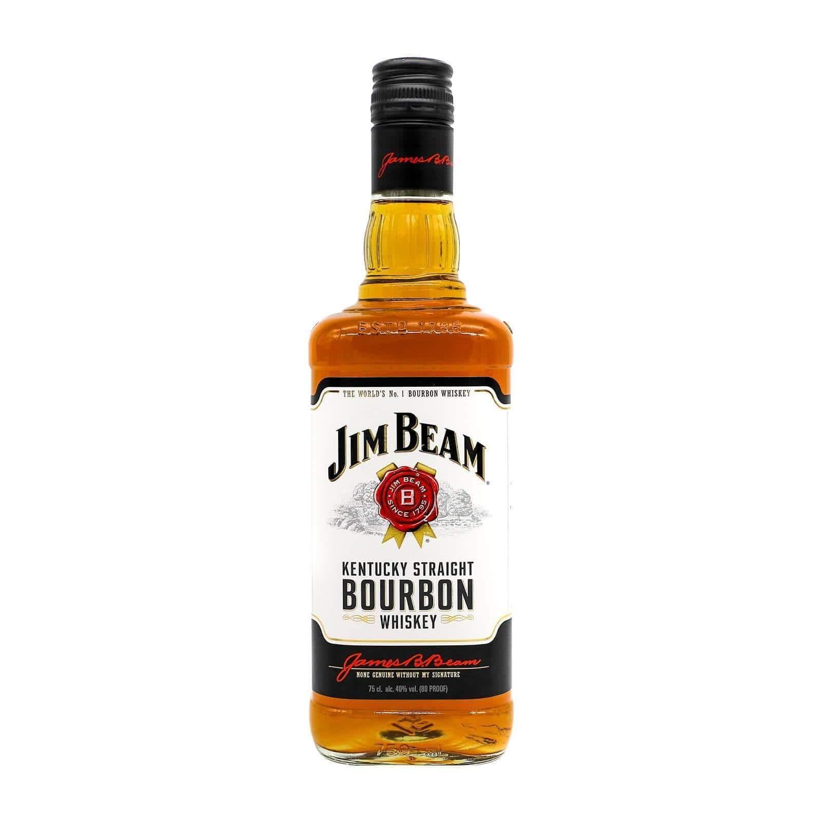 Jim Beam White Label Kentucky Straight Bourbon Whiskey 700mL - Booze House