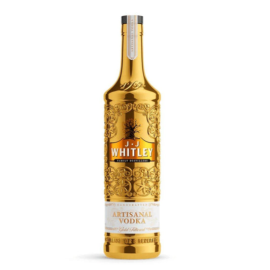 J.J. Whitley Gold Artisanal Vodka 700ml - Booze House