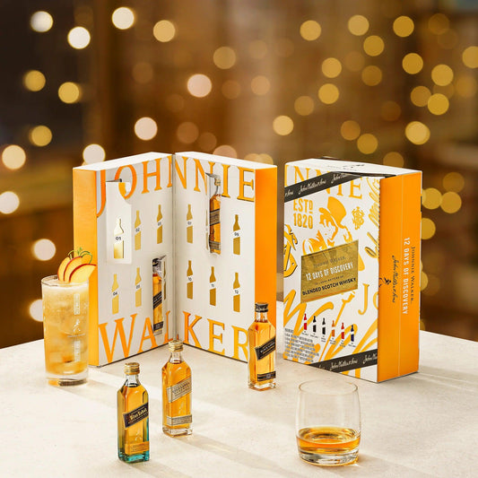 Johnnie Walker 12 Days Of Discovery Whisky Advent Calendar - Booze House