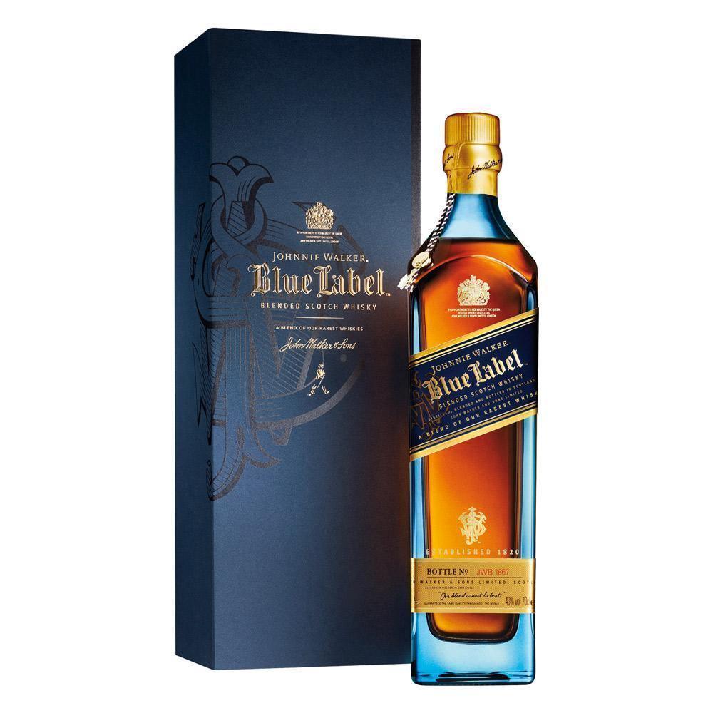 Johnnie Walker Blue Label Blended Scotch Whisky 700ml - Booze House