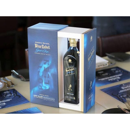Johnnie Walker Blue Label Ghost and Rare Port Ellen Scotch Whisky 750mL - Booze House