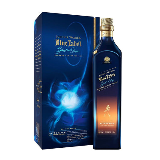 Johnnie Walker Blue Label Ghost & Rare Pittyvaich Edition Blended Scotch Whisky 750mL - Booze House