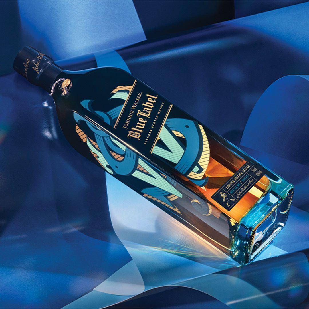 Johnnie Walker Blue Label Icons Festive Limited Edition Whisky 750ml - Booze House