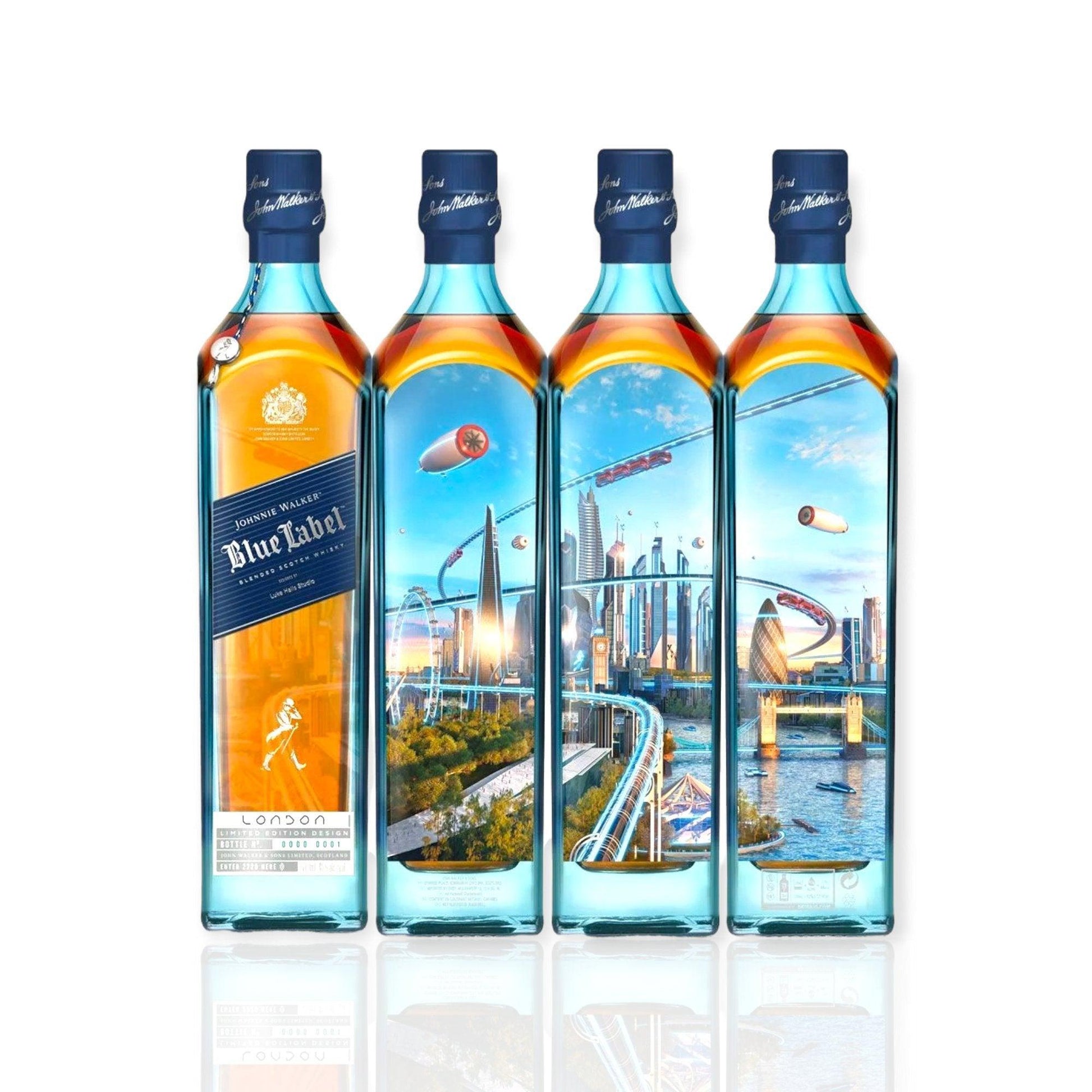 Johnnie Walker Blue Label London 2220 Cities Of The Future 700mL (Limited Edition) - Booze House